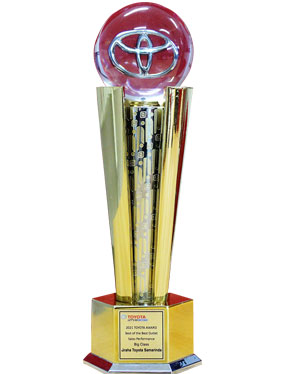 Graha Toyota Samarinda (Best of the Best Outlet Sales Performance Big Class)