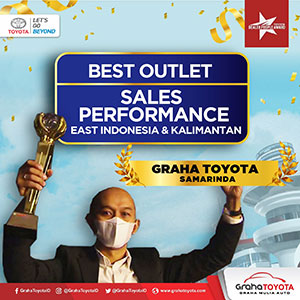 Graha Toyota Samarinda (Best Outlet - Sales Performance East Indonesia & Kalimantan)
