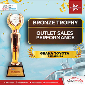 Graha Toyota Samarinda (Bronze Trophy - Outlet Sales Performance)