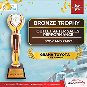 Graha Toyota Samarinda (Bronze Trophy - Outlet After Sales Performance - Body and Paint)
